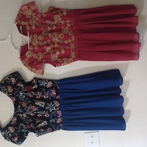 Bundle of 2 gorgeous dresses from Francescas Collections size medium